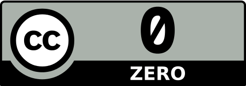 CC 0 logo